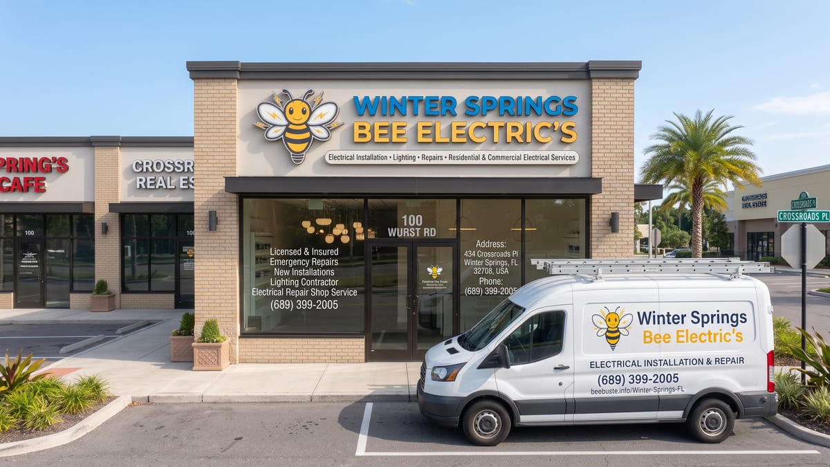 Winter Springs Bee Electric's - 434 Crossroads Pl, Winter Springs, FL 32708, USA